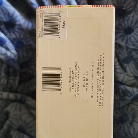 Stoneware Mug set of 4 - Picture 4 of 4